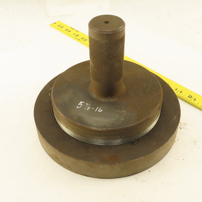 5-7/8"-16 Thread Plug Gauge W/Ring