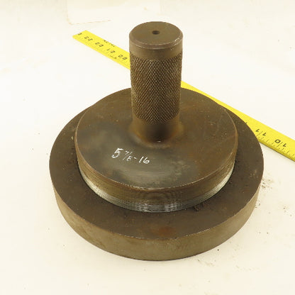 5-7/8"-16 Thread Plug Gauge W/Ring