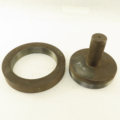 5-7/8"-16 Thread Plug Gauge W/Ring