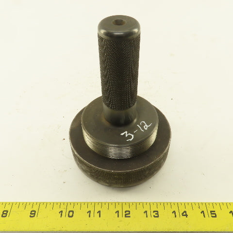 3"- 12 Thread Plug Gauge W/Ring