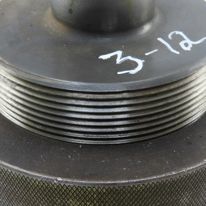 3"- 12 Thread Plug Gauge W/Ring