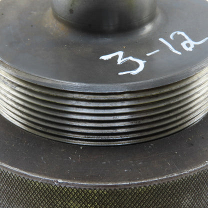 3"- 12 Thread Plug Gauge W/Ring