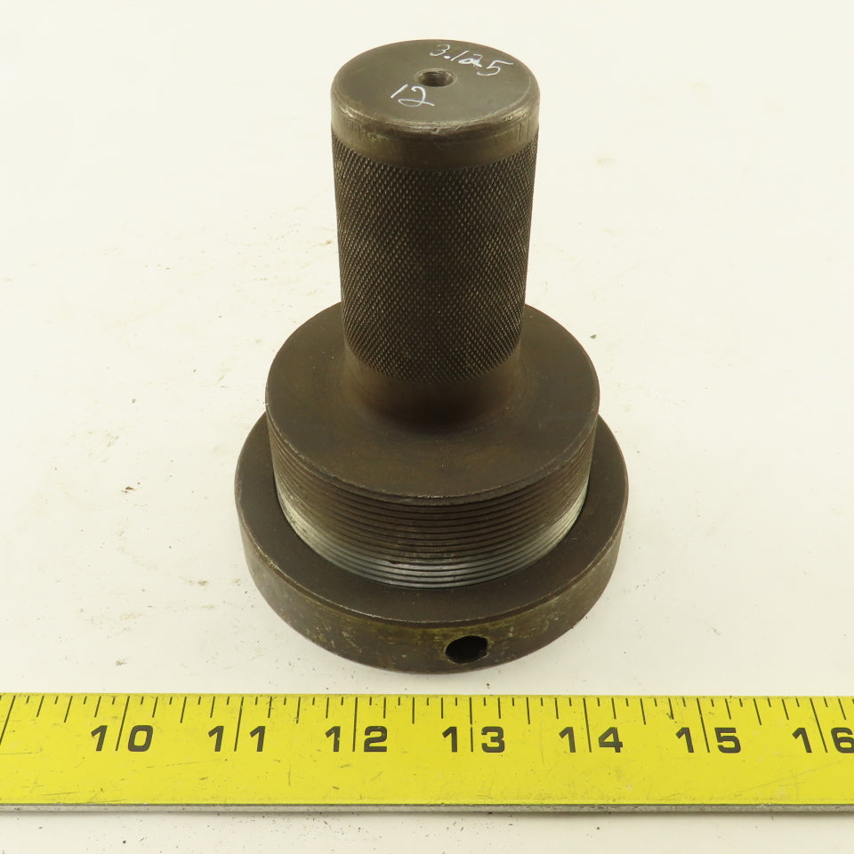 3-1/8"- 12 Thread Plug Gauge W/Ring