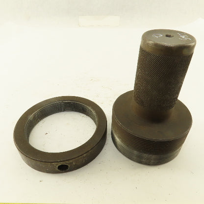 3-1/8"- 12 Thread Plug Gauge W/Ring