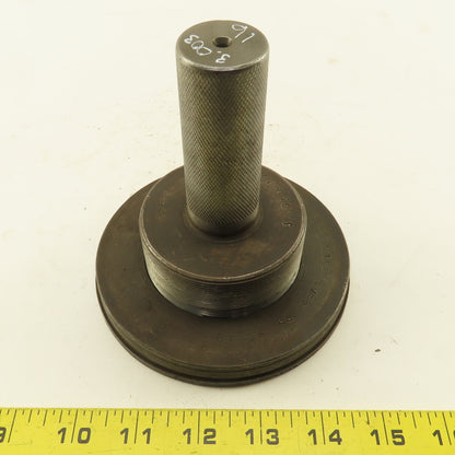 3.003"- 16 Thread Plug Gauge W/Ring PD 2.949