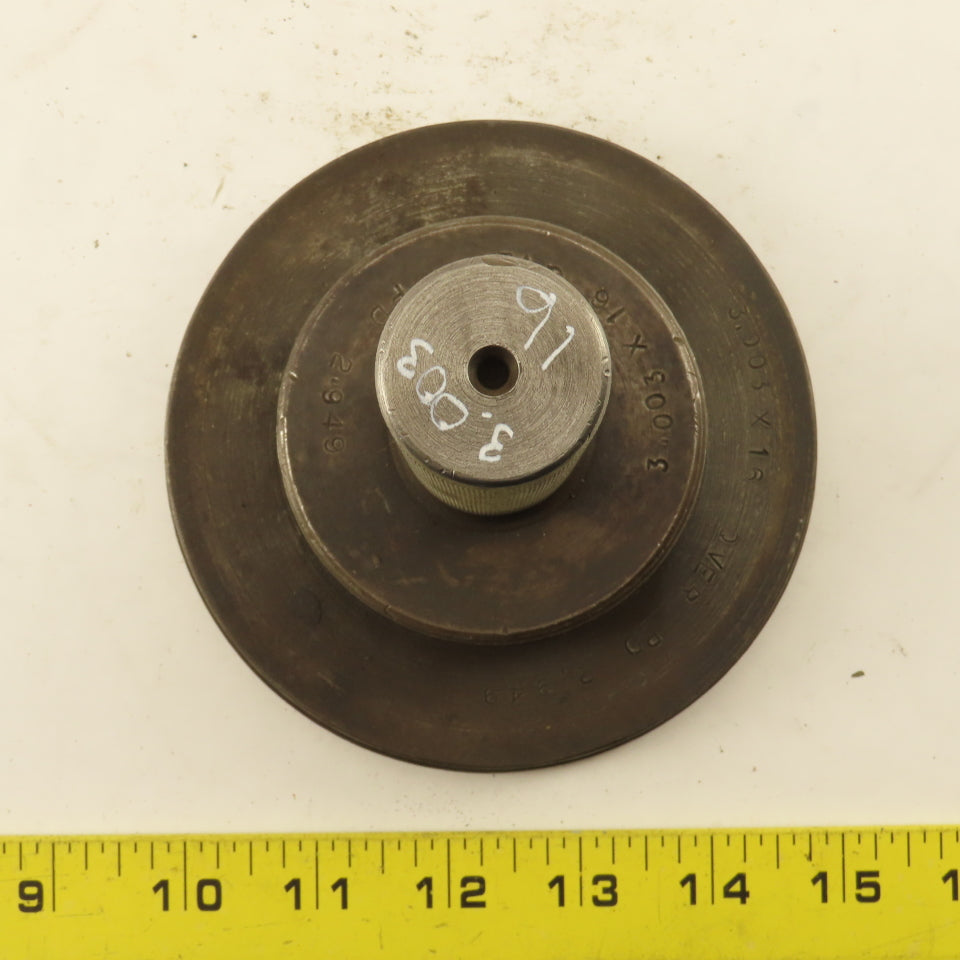 3.003"- 16 Thread Plug Gauge W/Ring PD 2.949