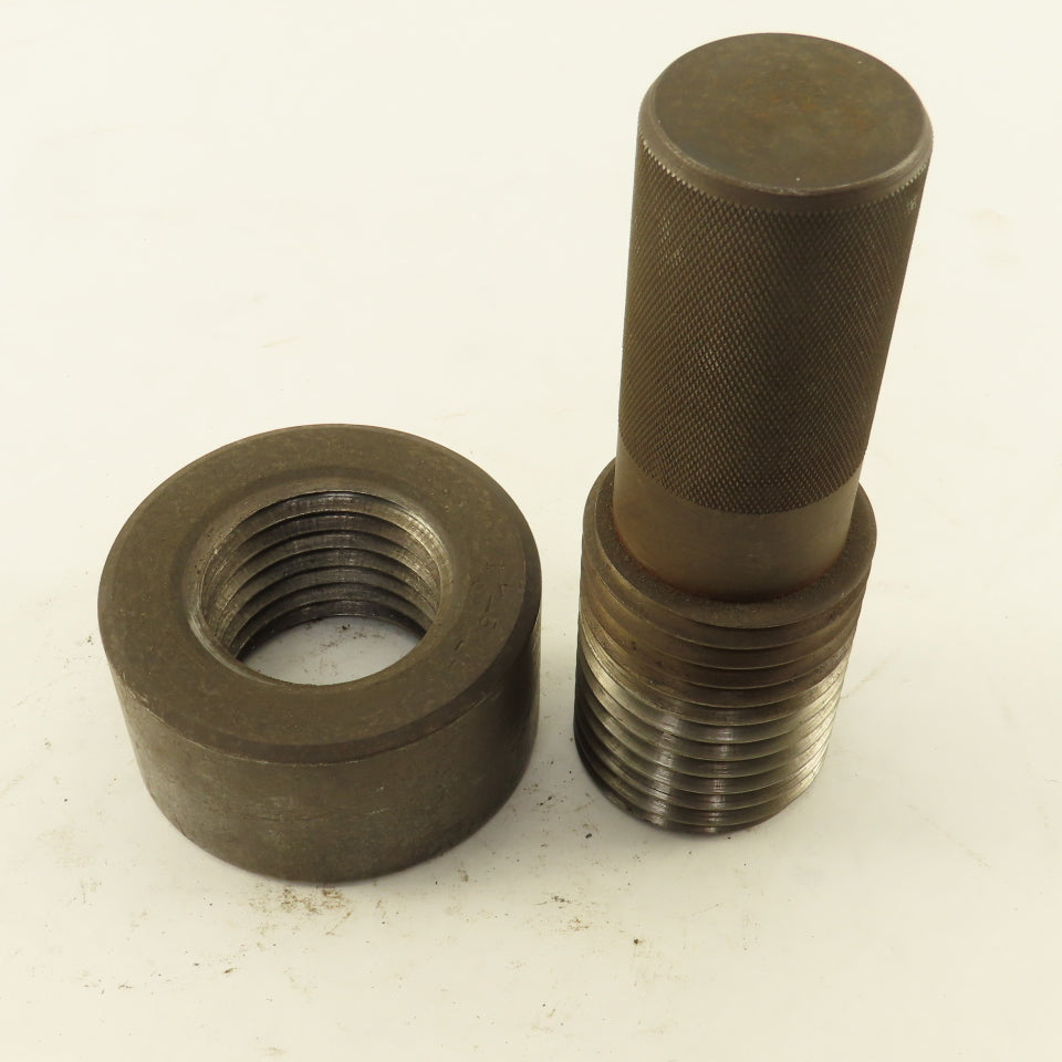1-7/8"-5 Left Hand Thread Plug Gauge W/Ring PD 1.745
