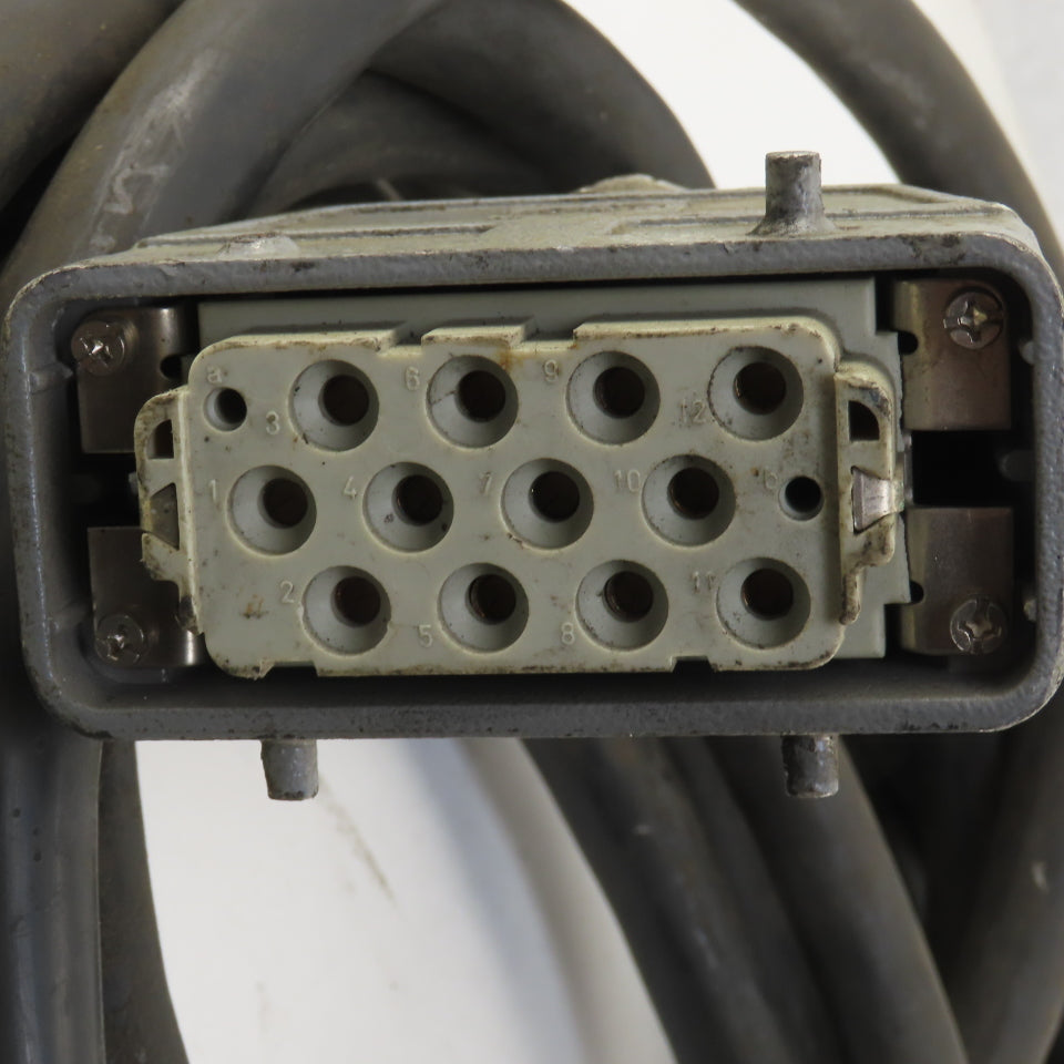 2005-T168 AWM 2464 VW-1 12 Pin Male 12 Pin Female Robot Cable 42'