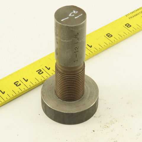 1"-12 Left Hand Thread Plug Gauge W/Ring
