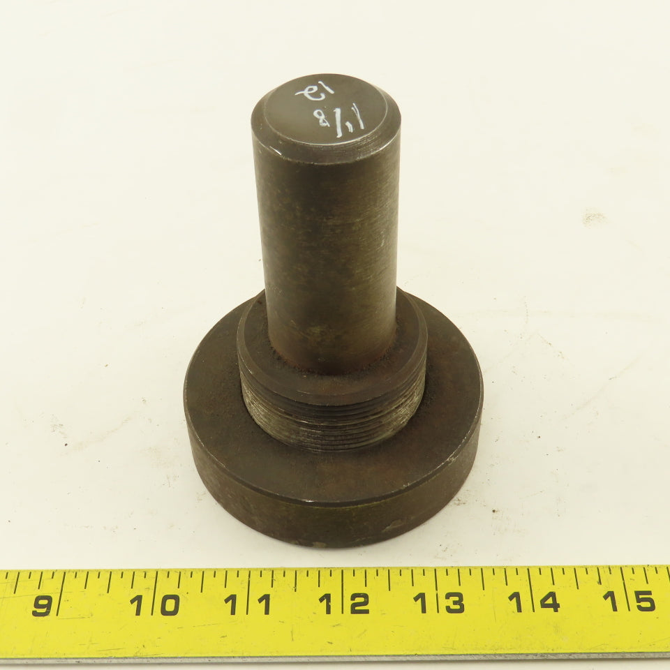 1-1/8"-12 Left Hand Thread Plug Gauge W/Ring
