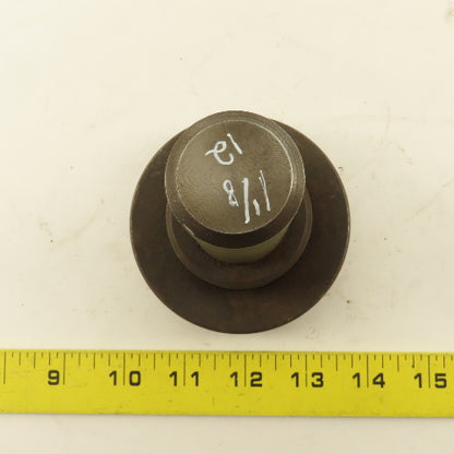 1-1/8"-12 Left Hand Thread Plug Gauge W/Ring