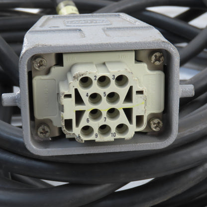 YZ-3718037A Robot Cable 10 Pin Female Harting 8 Pin Male 42'