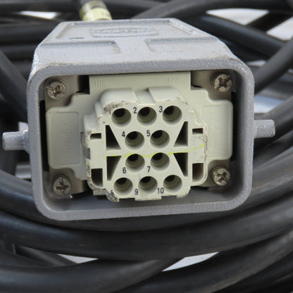 YZ-3718037A Robot Cable 10 Pin Female Harting 8 Pin Male 42'