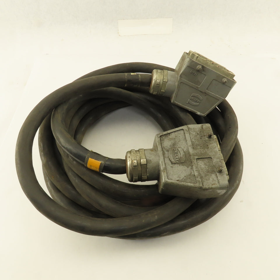 2005-T168 RM2 Robot Cable 12 Pin Female Harting 12 Pin Male 26'
