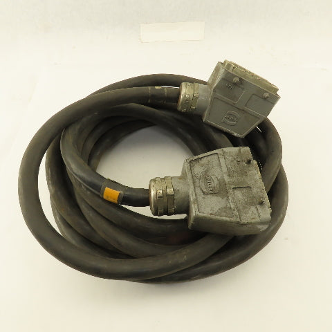 2005-T168 RM2 Robot Cable 12 Pin Female Harting 12 Pin Male 26'