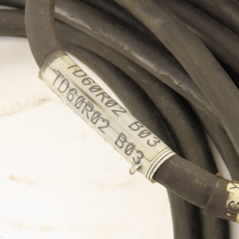 TD60R02 B03 YZ-8Y06809C Robot Cable ARP 1 Axis Cable 21 Pin Male Female 46'