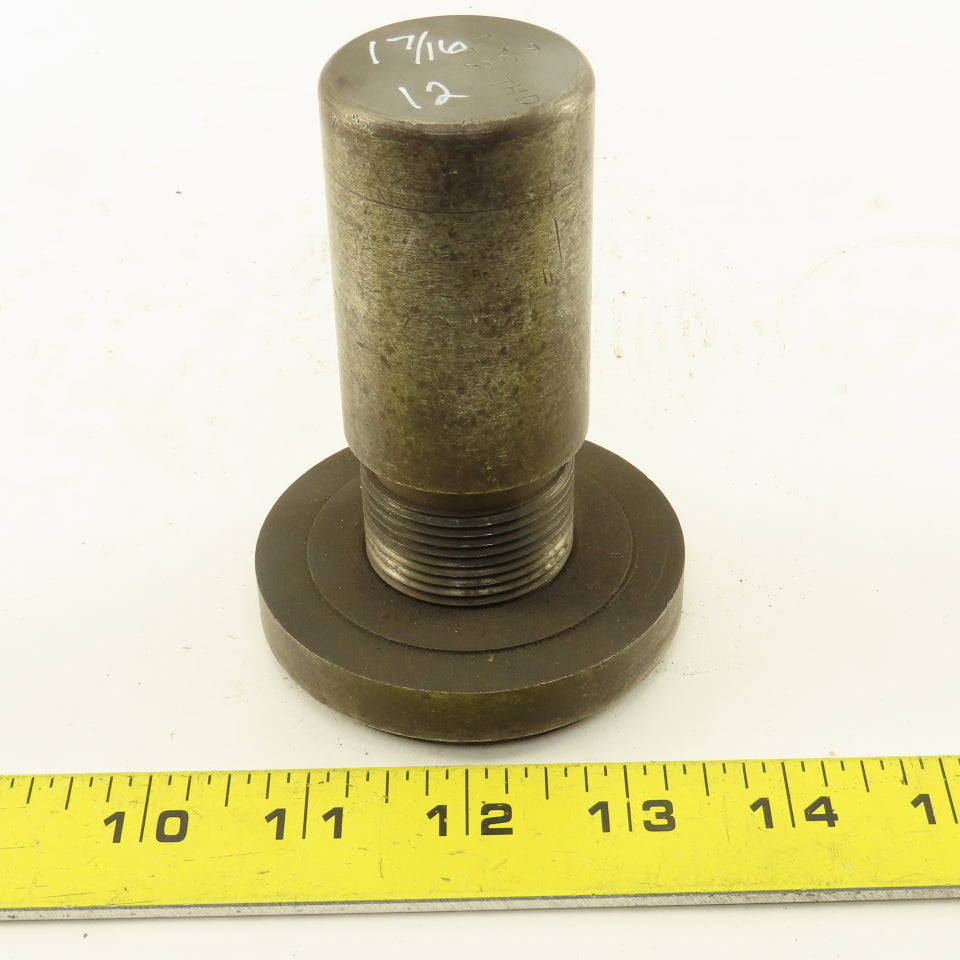 1-7/16"-12 Thread Plug Gauge W/Ring