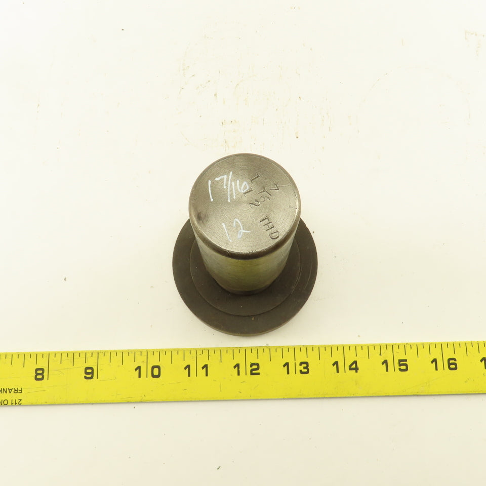 1-7/16"-12 Thread Plug Gauge W/Ring