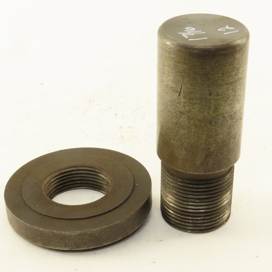 1-7/16"-12 Thread Plug Gauge W/Ring