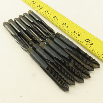 Card Union Twist Drill 3/8"-24 NF Straight Flute Tapered Plug Hand Tap Lot Of 12