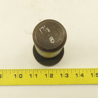 1-1/8"-8 Acme Thread Plug Gauge W/Ring