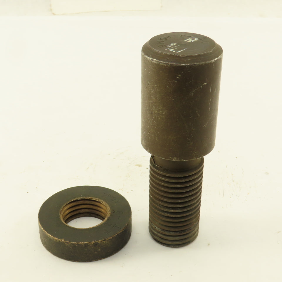 1-1/8"-8 Acme Thread Plug Gauge W/Ring