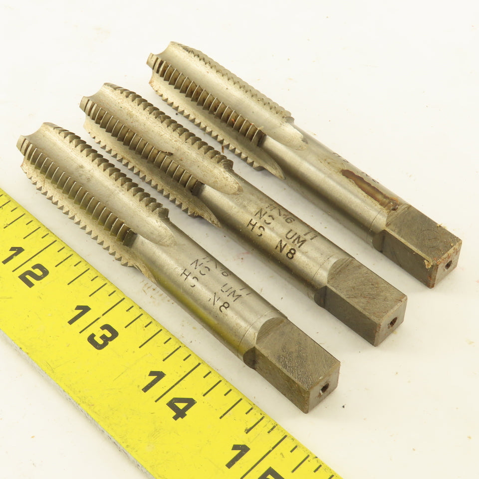 Besly Taps 11/16"-11 NF HSS Straight Flute Bottoming Hand Tap NOS Lot Of 3