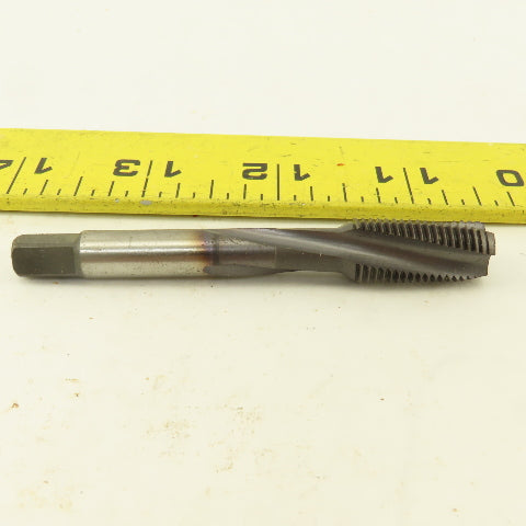 Greenfield GTD 7/16"-20 3 Flute Twist LEFT Hand Bottoming Tap TiCN Coated