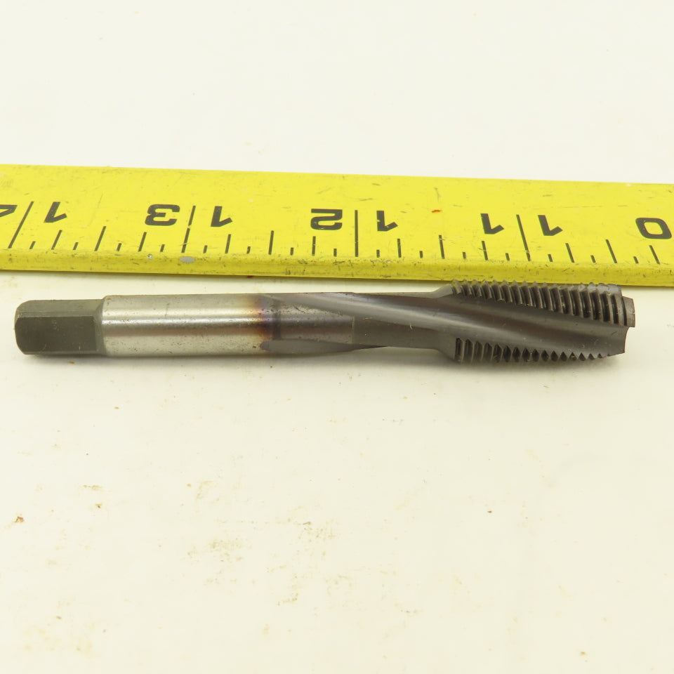Greenfield GTD 7/16"-20 3 Flute Twist LEFT Hand Bottoming Tap TiCN Coated