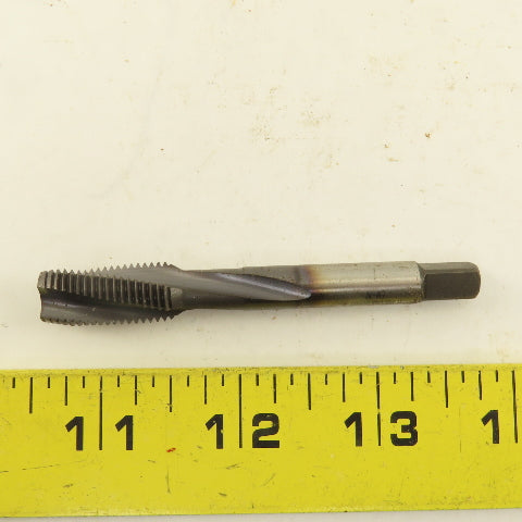 Greenfield GTD 7/16"-20 3 Flute Twist LEFT Hand Bottoming Tap TiCN Coated