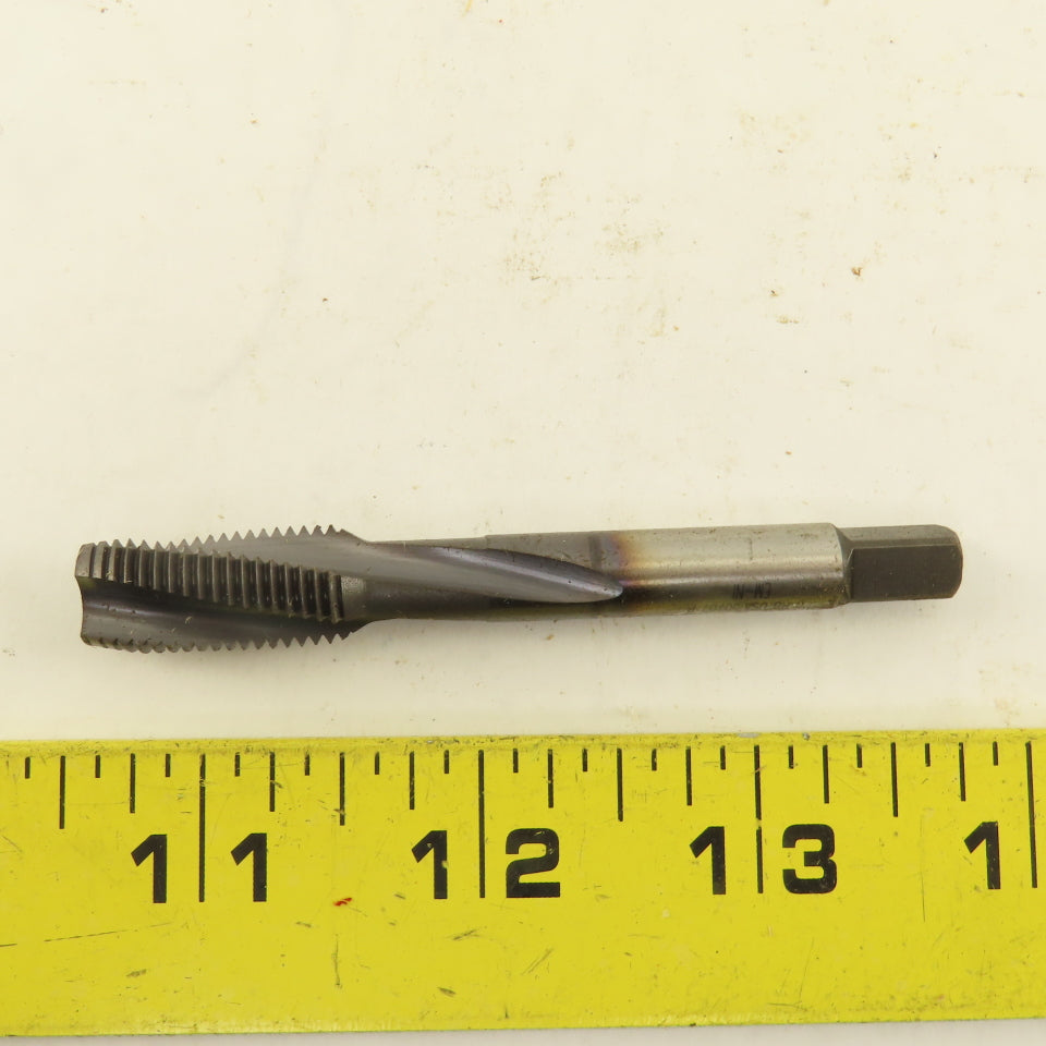 Greenfield GTD 7/16"-20 3 Flute Twist LEFT Hand Bottoming Tap TiCN Coated