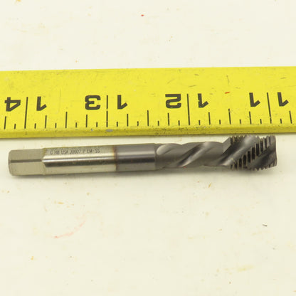 Greenfield GTD 7/16"-20 3 Flute Twist Right Hand Bottoming Tap TiCN Coated
