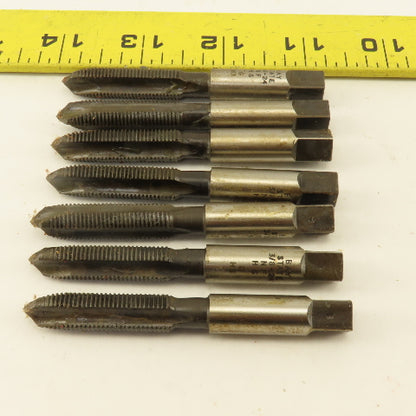 Bay State Tap & Die 3/8"-24 NF H-3 Flute Spiral Point Hand Tap NOS Lot Of 7