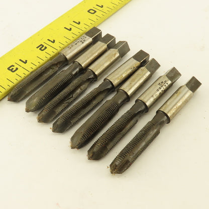 Bay State Tap & Die 3/8"-24 NF H-3 Flute Spiral Point Hand Tap NOS Lot Of 7