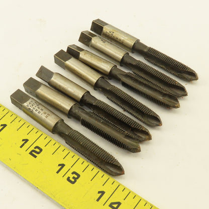 Bay State Tap & Die 3/8"-24 NF H-3 Flute Spiral Point Hand Tap NOS Lot Of 7