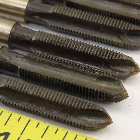 Bay State Tap & Die 3/8"-24 NF H-3 Flute Spiral Point Hand Tap NOS Lot Of 7