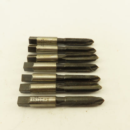 Bay State Tap & Die 3/8"-24 NF H-3 Flute Spiral Point Hand Tap NOS Lot Of 7