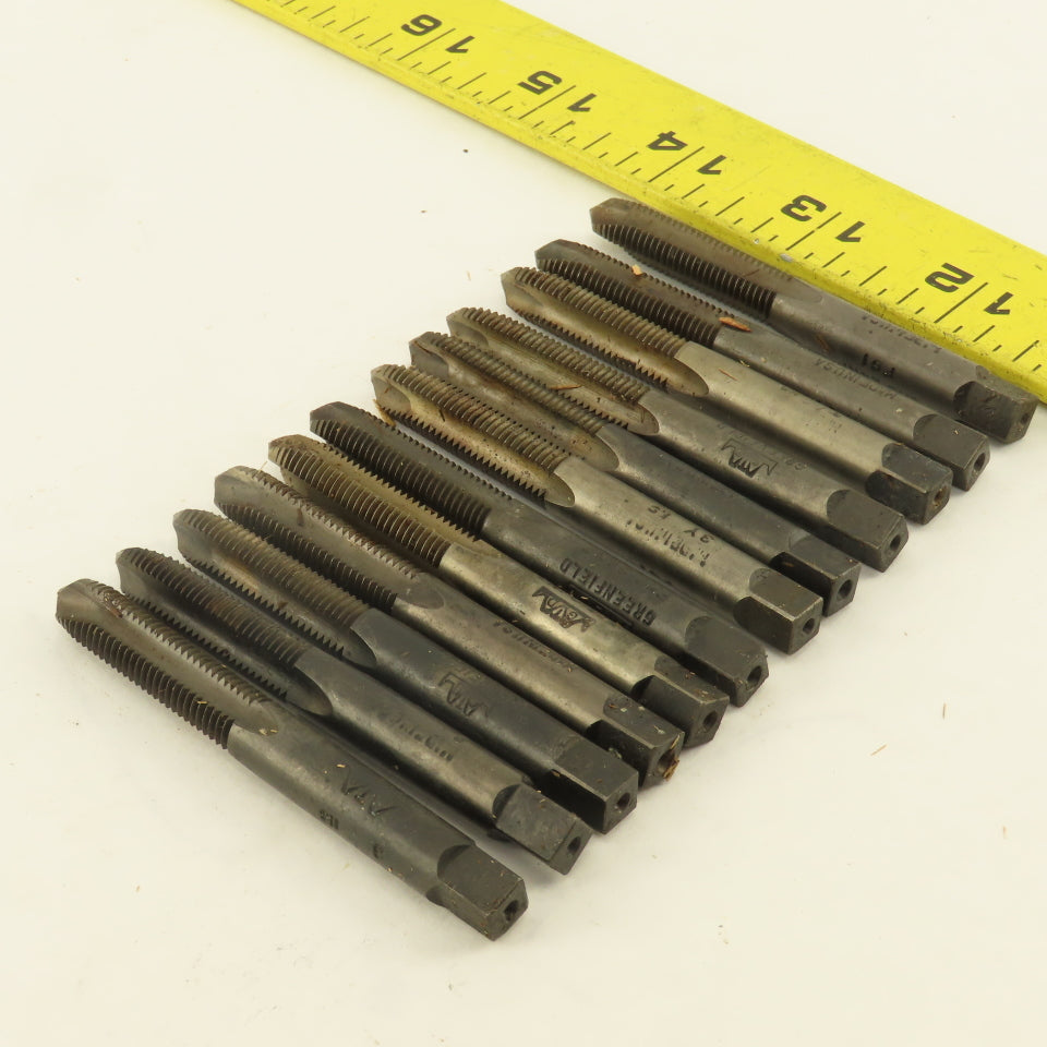 Greenfield GTD 5/16"-24 NF H-2 Straight Flute Hand Tap NOS Lot Of 12