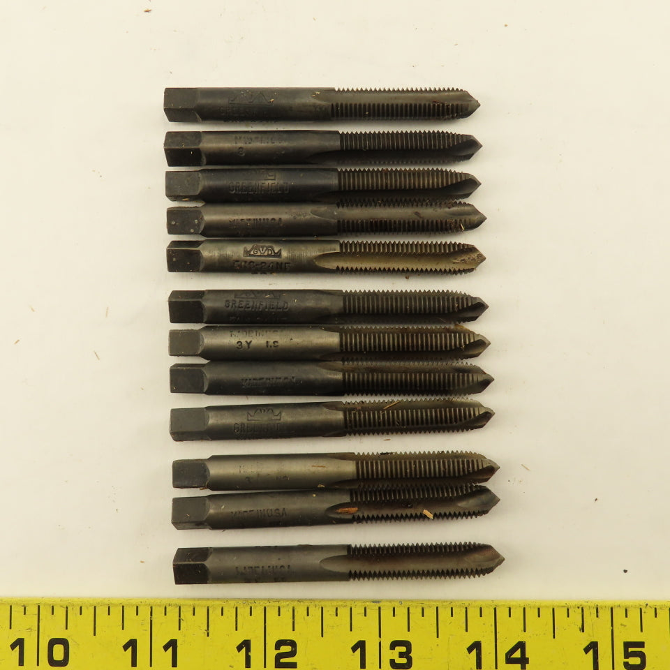 Greenfield GTD 5/16"-24 NF H-2 Straight Flute Hand Tap NOS Lot Of 12