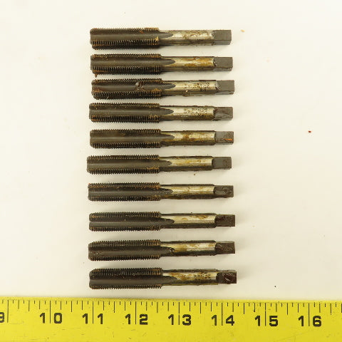 Bay State Tap & Die No. 903 1/2"-20 NF H-3 Straight Flute Hand Tap NOS Lot Of 10