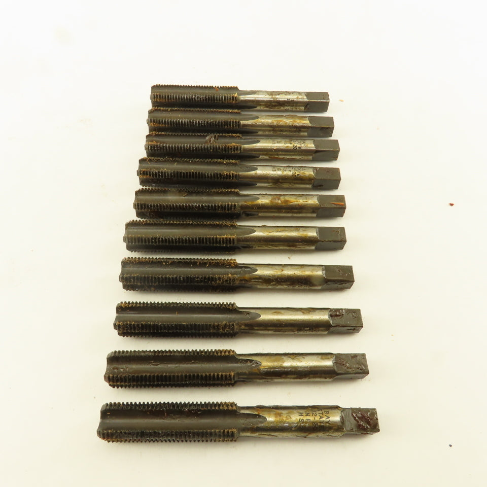 Bay State Tap & Die No. 903 1/2"-20 NF H-3 Straight Flute Hand Tap NOS Lot Of 10