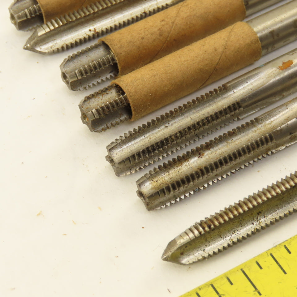 Besly 5/16"-24 NF Straight Flute Tapered And Bottoming Hand Tap NOS Lot Of 9
