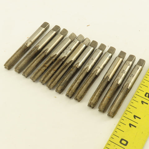 Butterfield 5/16"-24 NF Straight Flute Bottoming Hand Tap NOS USA Lot Of 12