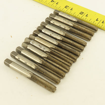 Butterfield 5/16"-24 NF Straight Flute Bottoming Hand Tap NOS USA Lot Of 12