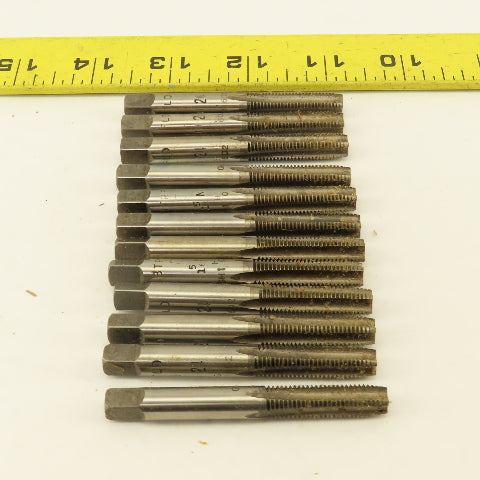 Butterfield 5/16"-24 NF Straight Flute Bottoming Hand Tap NOS USA Lot Of 12