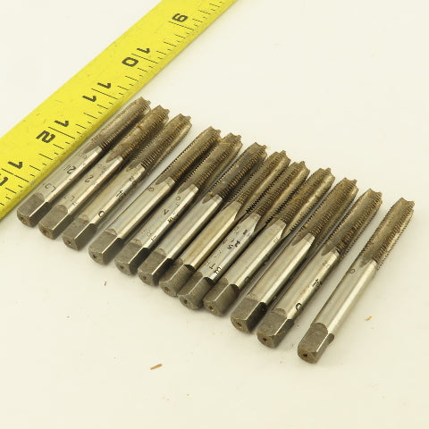 Butterfield 5/16"-24 NF Straight Flute Bottoming Hand Tap NOS USA Lot Of 12