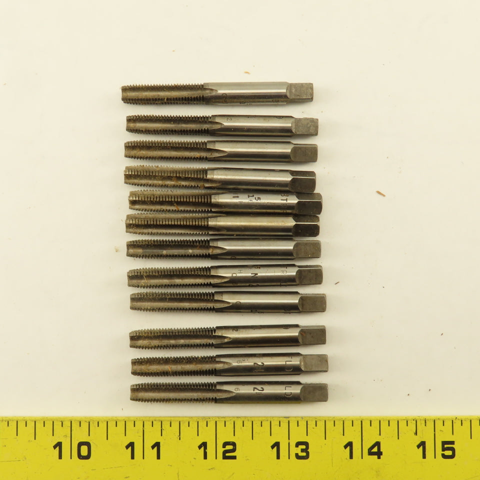 Butterfield 5/16"-24 NF Straight Flute Bottoming Hand Tap NOS USA Lot Of 12