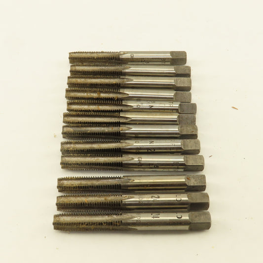 Butterfield 5/16"-24 NF Straight Flute Bottoming Hand Tap NOS USA Lot Of 12