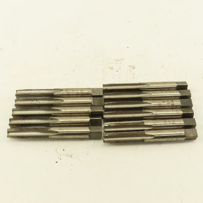 Vermont 3/8"-24 NF Straight Flute Bottoming Tapered Hand Tap Lot Of 11