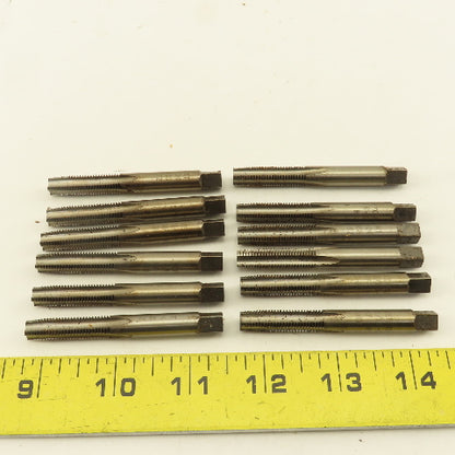 Vermont 5/16"-24  NF Straight Flute Bottoming Tapered Hand Tap Lot Of 12
